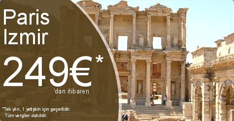 Paris Izmir Uçak Bileti
